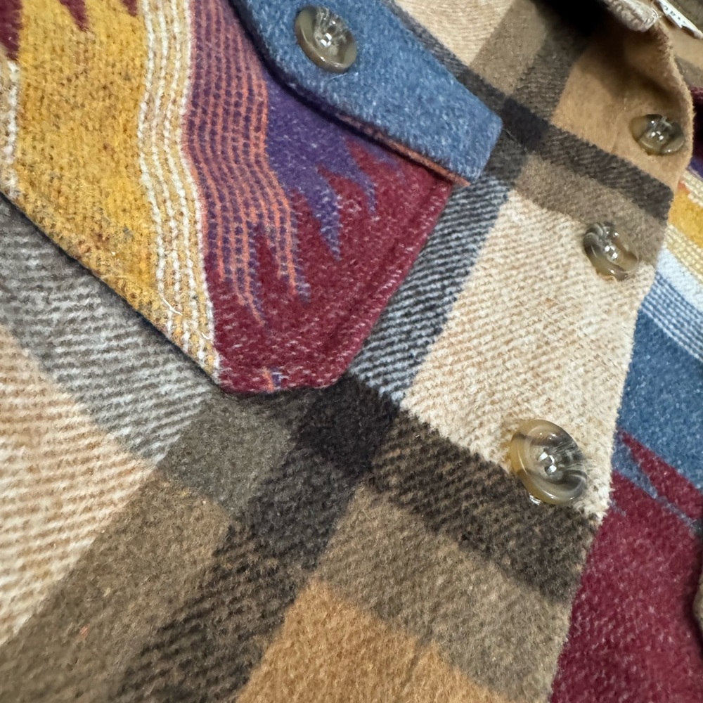 JODIFL Multi-Color Patterned Shacket with Chest P… - image 6